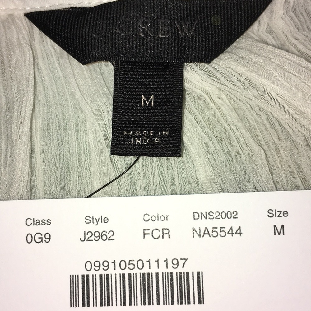 J. Crew-NWT-Pullover Shirt&Cami-Size Medium - Picture 4 of 5